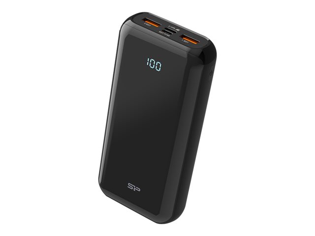 SILICON POWER QS28 Powerbank 20000mAH microUSB Type-C Black